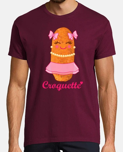 Tee-shirt croquette croquette coquette