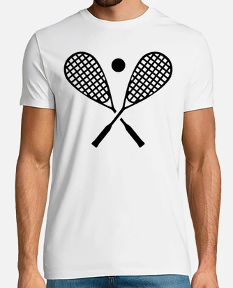 Crossed Squash Rackets T-Shirt Crossed Squash Rackets T-Shirt