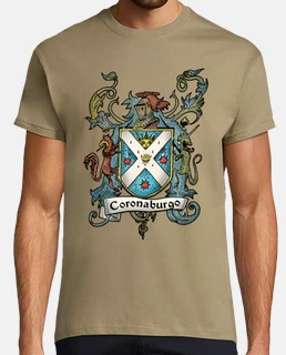 crownburg coat of arms - illustration by anonymous smith