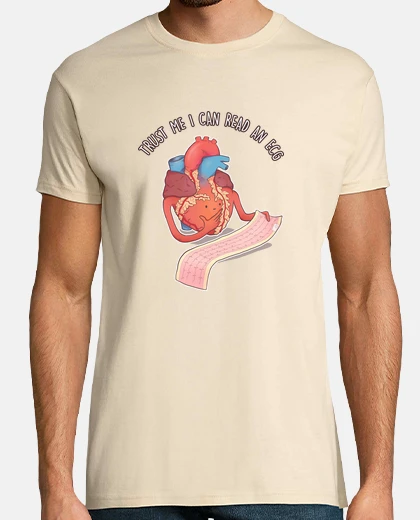 Tee-shirt croyez-moi, je can lire un ecg v2