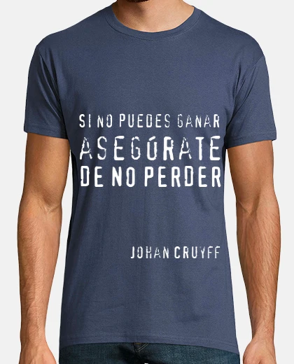 Tee-shirt cruyff citant perdre