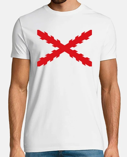 Camiseta Cruz de borgoña