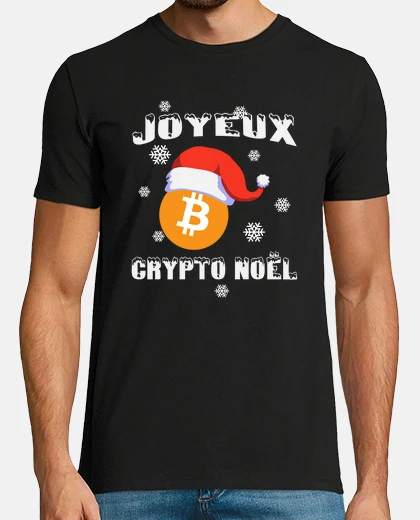 Tee-shirt Crypto bitcoin noel
