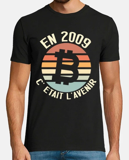 Tee-shirt crypto-monnaie, crypto monnaies cadeau