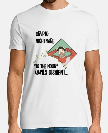 Tee-shirt Crypto monnaies, To the moon - Peut-etr