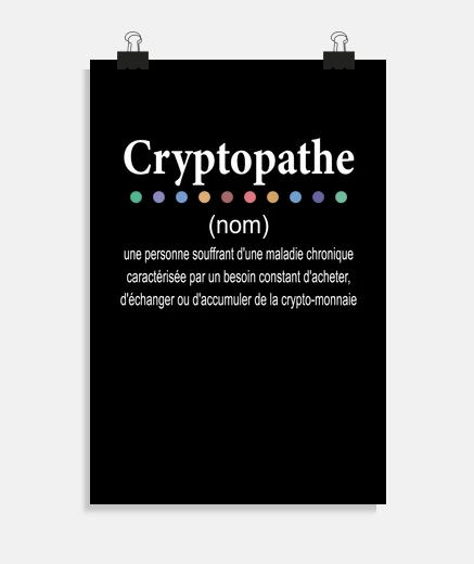 Poster crypto trader humor cryptopath