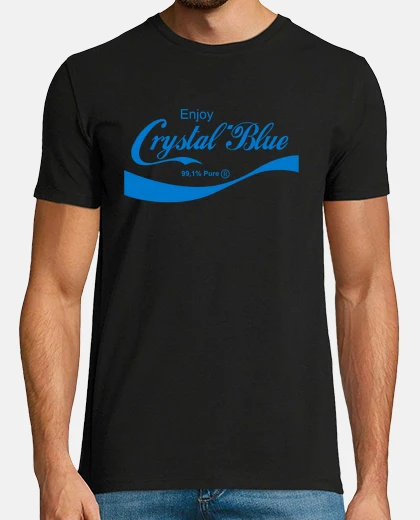 T-shirt crystal blu (heisenberg)