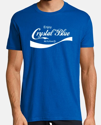 T-shirt crystal blu (heisenberg)