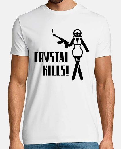 Camiseta crystal kills - campaña antidrogas - b