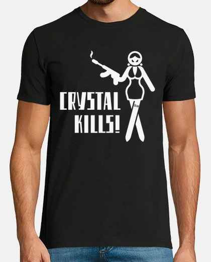 Camiseta crystal kills - campaña antidrogas - w