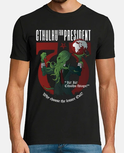 Tee-shirt cthulhu pour le président
