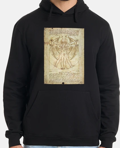 Sudadera Cthulhu vitruvio