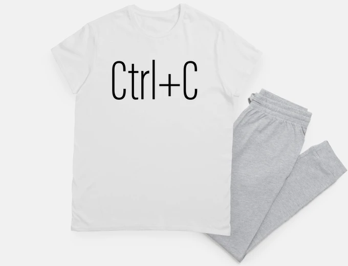 Pigiama ctrl c - fanatico dlei family