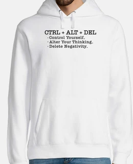 ctrl alt del dattiloscritto vintage