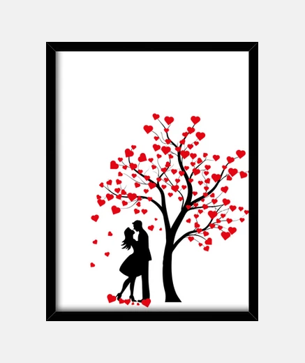 Cuadro cuadro de pareja de enamorados regalos  especiales  aniversario novios