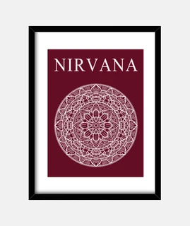 Cuadro Nirvana blanco