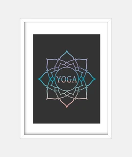 Cuadro Yoga