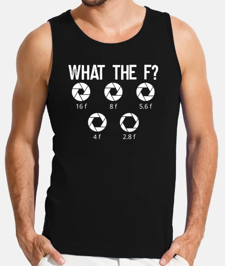 Camiseta cual es la foto de la lente