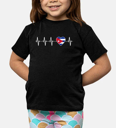 Ropa cuba bandera corazón amor cubano patrio