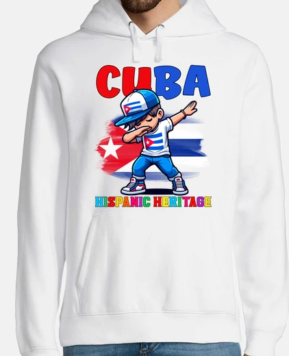 Sweat Cuba dabbing kid enfants d39origine his