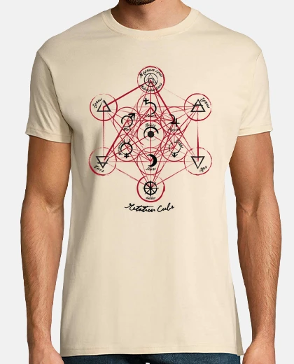 Tee-shirt cube de métatron