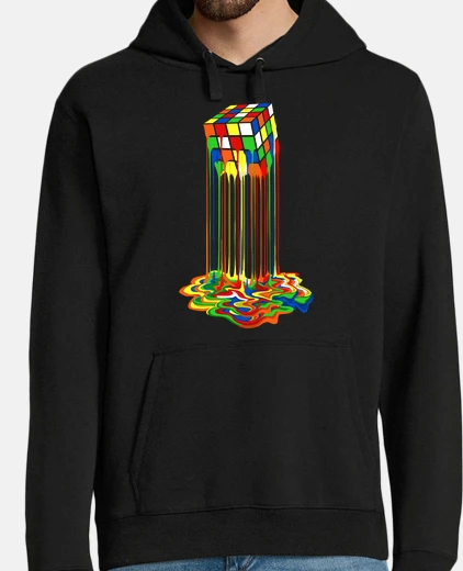 Sweat cube de rubik fondu