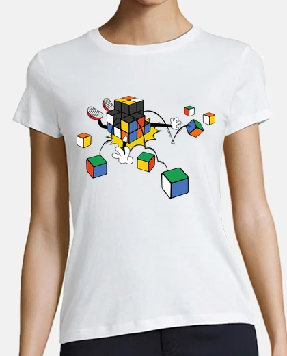 Tee-shirt Cube magique qui tombe