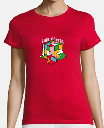 Tee-shirt cube master génial fusion rubick