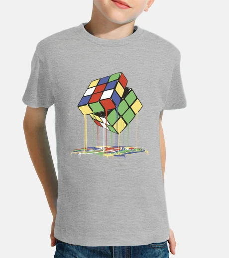 Ropa cubo de rubik que se derrite y gotea, años 90