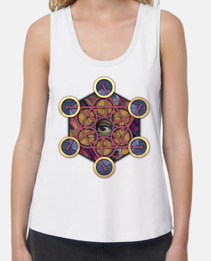 T-shirt cubo di metatron