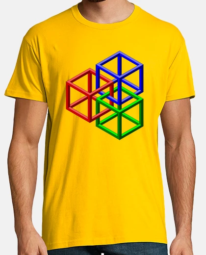 Camiseta Cubos imposibles