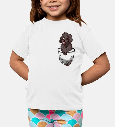 Abbigliamento cucciolo di cockapoo tascabile - camicia per bambini