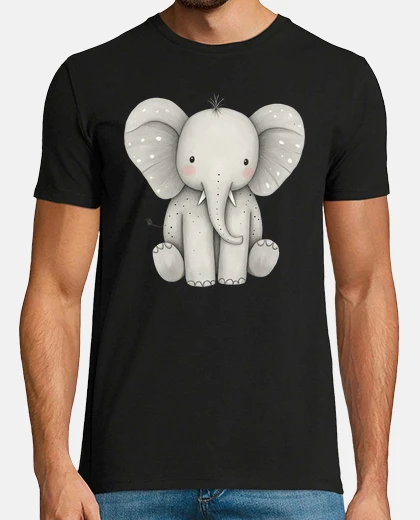 T-shirt cucciolo di elefante