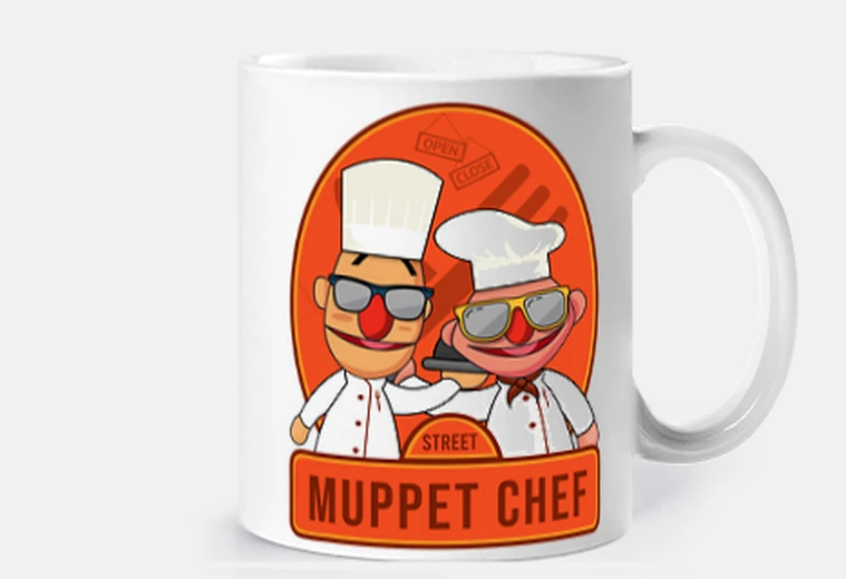 Tazza cucina muppet