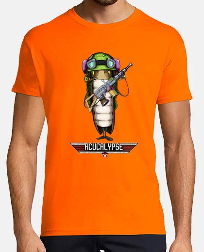T-shirt cuculo soldato l&#38;#39;uomo. manica corta