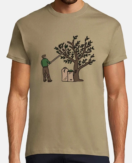 Tee-shirt cueillette d'olives