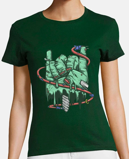 Camiseta Cuernos verde