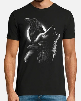 Playera cuervos negros sale
