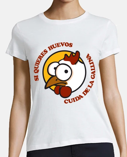Playera Cuida de la gallina 1