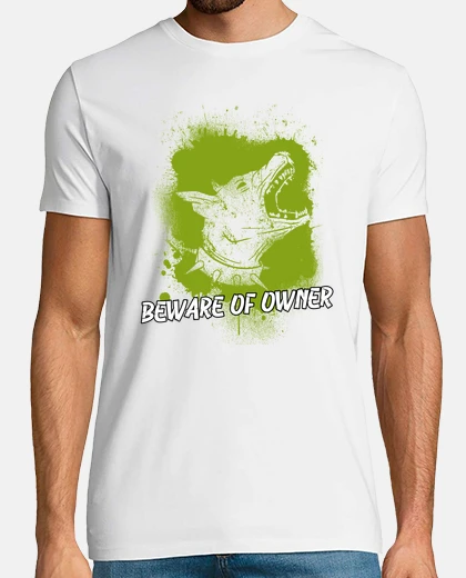 Camiseta Cuidado con el dueño