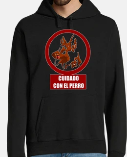 Sudadera rugrats cuidado con el perro sale