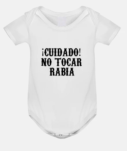 Ropa CUIDADO RABIA negro