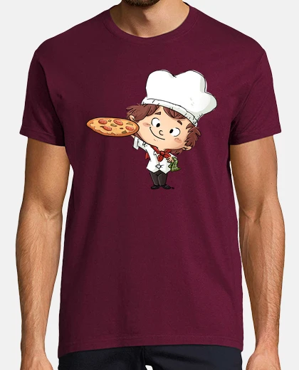Tee-shirt cuisinier pizza - chemise homme