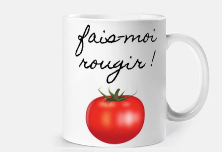 Mug cultiver ses tomates , humour beauf , personnalisable , tasse,