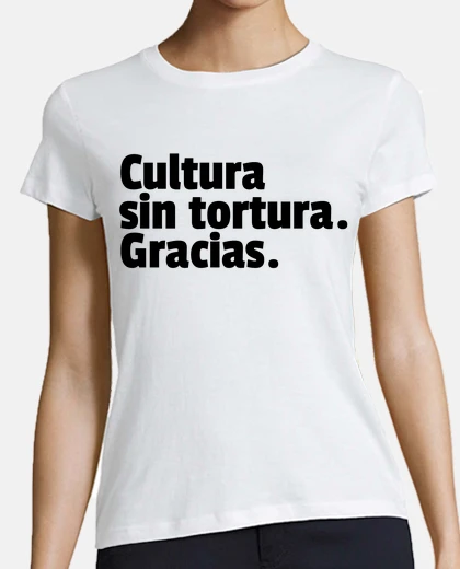 Tee-shirt culture sans torture merci