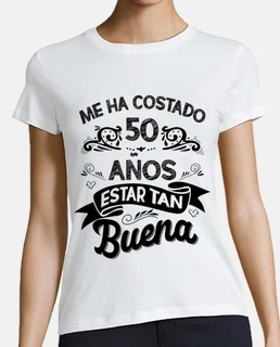 Playeras 50 años online mujer