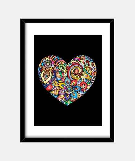 Quadro cuore - san valentino - amore