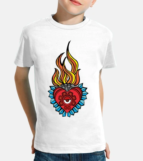 Abbigliamento cuore di fuoco n
