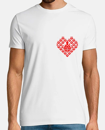 T-shirt cuore di sanfermin pix