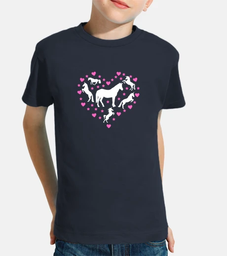 Abbigliamento cuore e cavalli amo i cavalli